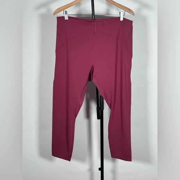 NWOT Lululemon Instill High-Rise Tight 25" smoky Red - Picture 6 of 7
